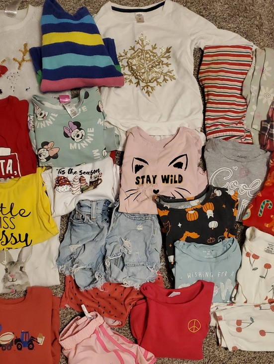 Other - Mixed Girls' Clothing Lot - Multicolor Tops & Shorts